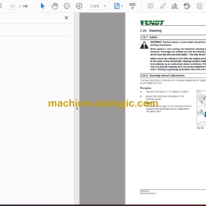 Fendt 700, 714, 716, 718, 720, 722, 724 Vario Gen6 Operation and Maintenance Manual