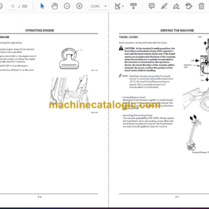 Hitachi ZX22U-2 Hydraulic Excavator Operator’s Manual (EM1MW-EN1-1, EM1MW-EN1-2, EM1MW-EN1-4)