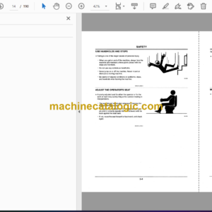 Hitachi EX29uE,EX32uE,EX36uE Excavator Operator’s Manual (EM1AR-EN1-1, EM1AR-EN2-1)