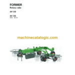 Fendt 301 DS, 351 DS Former Rotary Rake Operator's Manual (FEL1689150401)