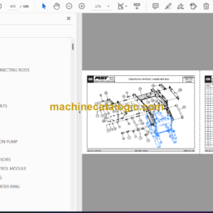 MST 642, 644 PLUS STAGE 5 Backhoe Loader Spare Parts Catalogue (EN-TR)