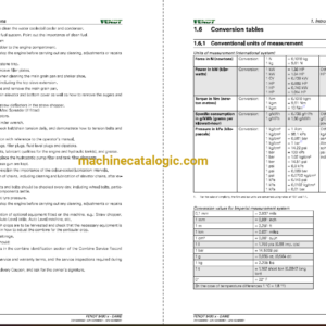 Fendt 9490x, 9490x AL Harvesting Workshop Service Manual