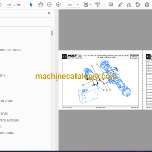 MST 642, 644 Plus Stage 5 Backhoe Loader Spare Parts Catalogue (EN-TR) (172957214)