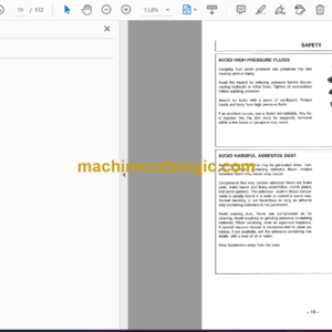 Hitachi EX100-2 Excavator Operator’s Manual (EM12L-1-1, EM12L-1-2, EM12L-1-3)