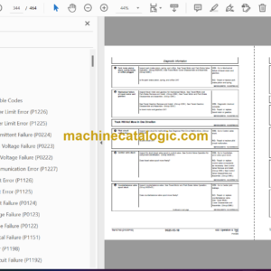 John Deere 60D Excavator Operation and Test Technical Manual (TM10760)