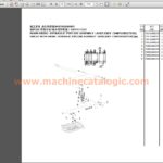SWE20F Hydraulic Excavator Parts Manual