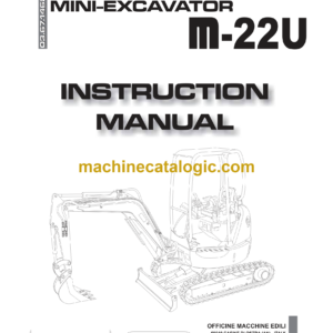 Messersi M22U Mini Excavator Instruction Manual