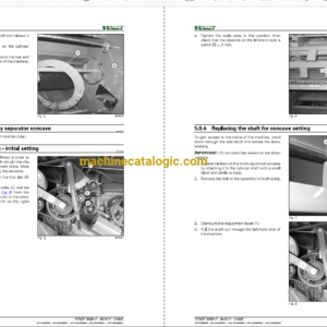 Fendt 8380P, 8380P AL, 8410P, 8410P AL Harvesting Workshop Service Manual (D3157800M2)