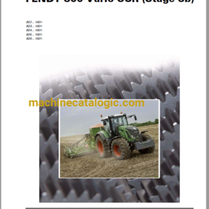 Fendt 819, 822, 824, 828 Vario Tractor Full Operator's Manual