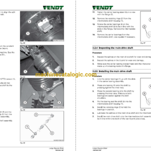 Fendt 870(N,R,S), 990(N,R,S), 1270(N,S), 1290(N,S,NXD,SX), 12130(N,S) Large Square Baler Workshop Service Manual