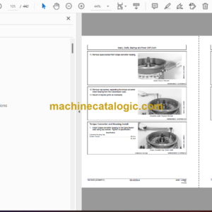 John Deere 444K Loader Repair Technical Manual (TM10685)