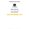 John Deere 750J, 850J Crawler Dozer Parts Catalog (PC9465)