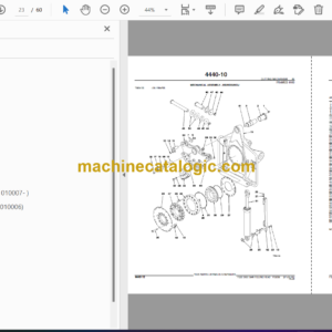 John Deere FG22 Feeling Head Parts Catalog (PC9236)