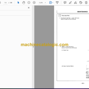 Hitachi EX150LC-5 Excavator Operator’s Manual (EM13K-1-1, EM13K-1-3, EM13K-2-1)