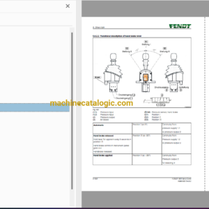 Fendt 900, 930, 933, 936, 939, 942 Vario Gen6 Tf4 Tractor Operation and Maintenance Manual