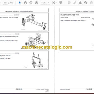 John Deere 6110-6410, 6110L-6510L and 6310S-6510S Tractors Repair Technical Manual (TM4574)