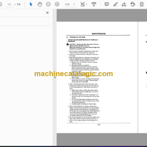 Hitachi EX17u,EX20u-3 Excavator Operator’s Manual (EM1LF-1-1)