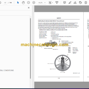 Hitachi ZW220-7, ZW250-7 Wheel Loader Operator’s Manual (ENMNUD-EN1-1, ENMNUD-EN1-2, ENMNUD-EN1-3, ENMNUD-EN1-4, ENMNUD-EN2-2)