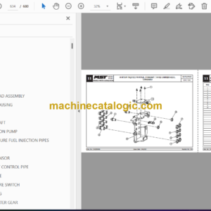 MST 542S, 544S Tier 3A Backhoe Loader Spare Parts Catalogue (EN-TR)