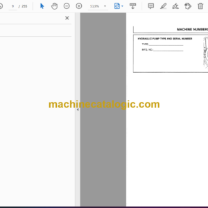 Hitachi EX100-5,EX100M-5,EX120-5,EX130H-5 Excavator Operator’s Manual (EM1E8-1-1, EM1E8-1-2, EM1E8-1-3, EM1E8-2-1)