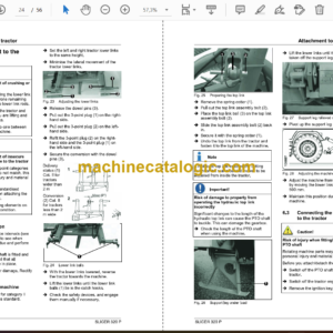 Fendt 320P (FBP, FBO) Slicer Disc Mower Operator’s Manual (FEL1390640401)