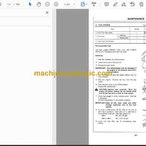 Hitachi LX20-2LX30-2LX40-2 Wheel Loader Operator’s Manual (EM40K-1-1)