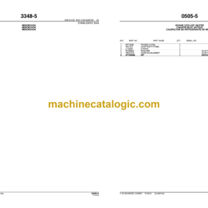 John Deere 710G Backhoe Loader Parts Catalog (PC2819)