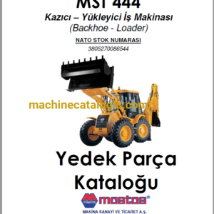 MST 444 Backhoe Loader Spare Parts Catalogue (EN-TR) (3805270086544)