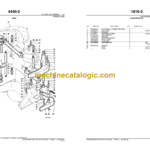 John Deere FR22B, FR24B Disc Saw Feeling Head Parts Catalog (PC9530)