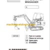Messersi M35K Mini Excavator Spare Parts Catalog