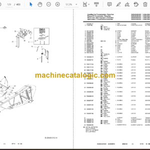 Fendt 18′, 20′, 22′, 25′, 30′, 35′ PowerFlow Tables Repair Time Schedules