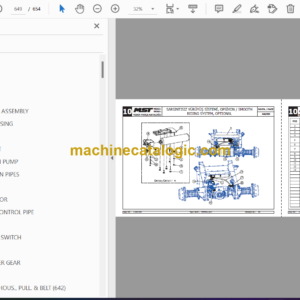 MST 642-644 Plus Tier 3A Backhoe Loader Spare Parts Catalogue (EN-TR) (172957206)