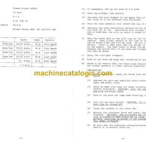 Hitachi FK150 Hydraulic Truck Crane Operator’s Manual (EM350-1-1)