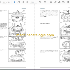 Fendt 5275C – 6335C Combines Harvesting Workshop Service Manual