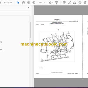 John Deere 844J Loader Parts Catalog (PC9391)