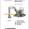 Messersi M55U Mini Excavator Spare Parts Catalog