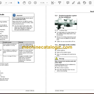 Fendt 210 KC, 270 KC Twister Operator’s Manual (FEL1276940401)