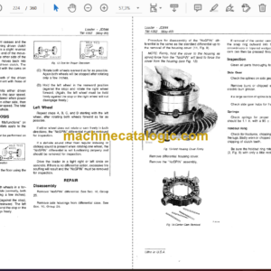 John Deere JD544 and JD544-A Loaders Technical Manual (TM1002) (01MAY80)