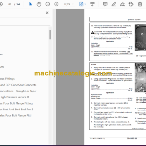 John Deere 318D, 319D, 320D, 323D Skid Steer Loader Repairs EH Controls Technical Manual (TM11407)