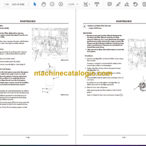 Hitachi ZW310-7 Wheel Loader Operator’s Manual (ENMNFQ-EN1-1, ENMNFQ-EN1-2, ENMNFQ-EN1-3)