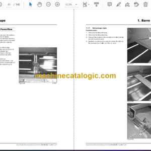 Fendt 5200, 6300, 8000 Moissonneuse-Batteuse Manual D’atelier (French)