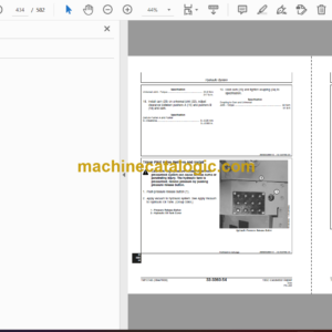 John Deere 135D Excavator Repair Technical Manual (TM10743)