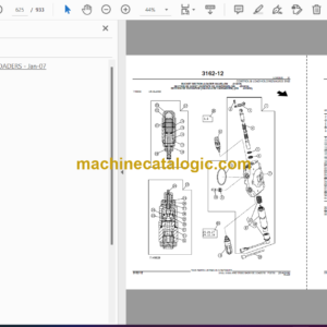 John Deere 310G, 31SG and 315SG Backhoe Loaders Parts Catalog (PC2755)