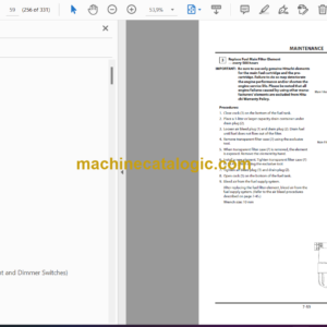 Hitachi ZX190W-3,ZX220W-3 Wheeled Excavator Operator’s Manual (EMCGB-NA1-1, EMCGB-NA1-2)