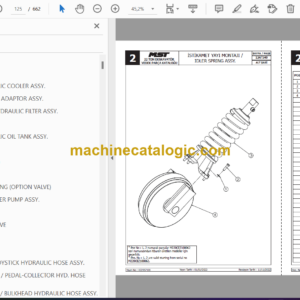 MST 22 Tonne Excavator Spare Parts Catalogue (EN-TR)