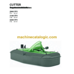 Fendt 2940 FPV, 3140 FPV, 3340 FPV Cutter Operator's Manual (FEL1417260401)