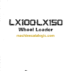 Hitachi LX100, LX150 Wheel Loader Operator's Manual (EM41E-1-2)