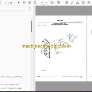 John Deere 624J Tier3 Utility Loader Parts Catalog (PC10029)