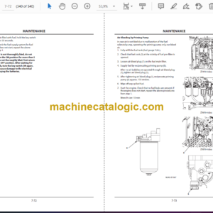 Hitachi ZX470-6, ZX670-6, ZX870-6 class Hydraulic Excavator Operator’s Manual (ENMJAG-EN2-1, ENMJAG-EN2-2, ENMJAG-EN2-3, ENMJAG-EN2-4, ENMJAG-EN2-5)