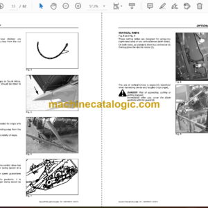 Fendt FF480, FF540, FF600, FF700, FF760 Cutting Table Operator’s Manual